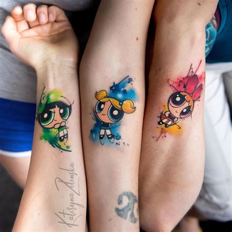 tatuajes de las chicas superpoderosas|More.